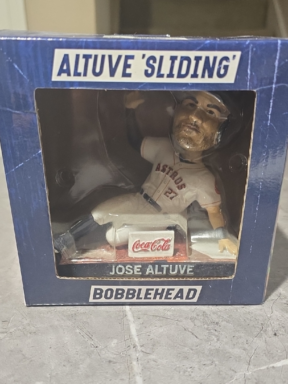 ASTROS JOSE ALTUVE BOBBLEHEAD ALTUVE SLIDING